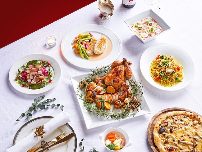 Family Christmas Buffet